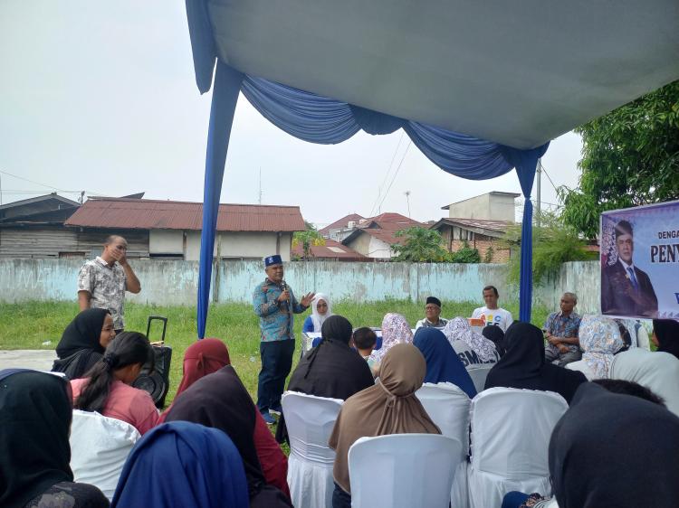 Anggota DPRD Pekanbaru Doni Saputra Laksanakan Penyebarluasan Perda Penyelenggaraan Kesejahteraan Sosial