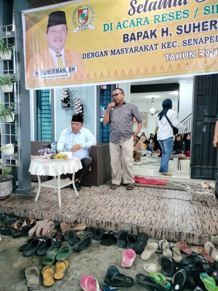 Warga Keluhkan Masalah Drainase dan Pengelolaan Sampah saat Reses H Suherman