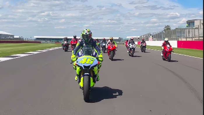 Kata Valentino Rossi usai Geber Yamaha R1 di Sirkuit Silverstone