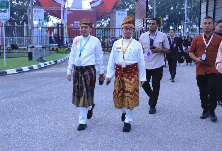 Pimpinan DPRD dan Pj Walikota Pekanbaru Hadiri Upacara Hari Lahir Pancasila 2024 di Blok Rokan 